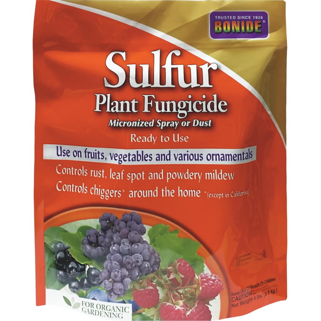 Sulfur Plant Fungicide Dust