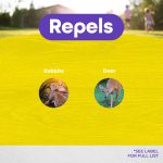 Go Away! Deer & Rabbit Repellent Granules product infographic