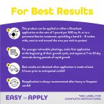 Go Away! Deer & Rabbit Repellent Granules product infographic