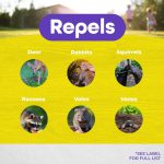 Repels-All Animal Repellent Concentrate product infographic