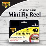 Revenge Mini Reel Kit Sticky Fly Tape in use