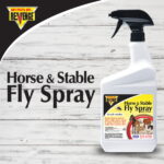 Revenge Horse & Stable Fly Spray RTU in use