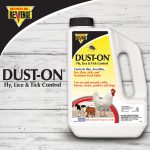 Revenge Dust On Fly & Lice Control Dust in use