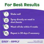 Poison Oak & Ivy Killer RTU product infographic