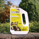 MoleMax Mole & Vole Repellent Granules in use
