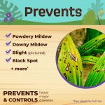 Liquid Copper Fungicide Concentrate product infographic