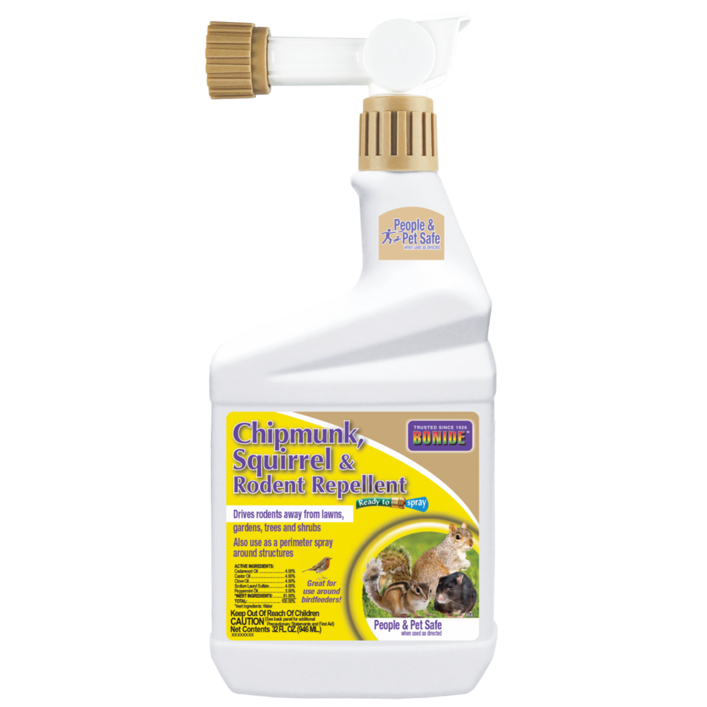 Chipmunk, Squirrel & Rodent Repellent RTS