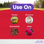 Rose Shield Systemic Rose & Flower Drench product infographic