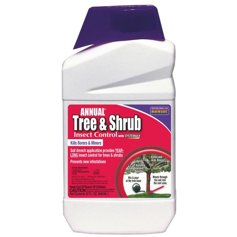 Annual Tree & Shrub Insect Control w/ Systemaxx Conc