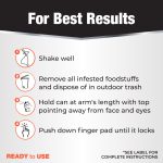 REVENGE Flea Fogger Aerosol product infographic