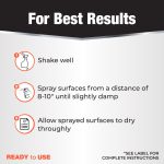 Revenge Dual-Action Bedbug Killer Ready-to-Use product infographic