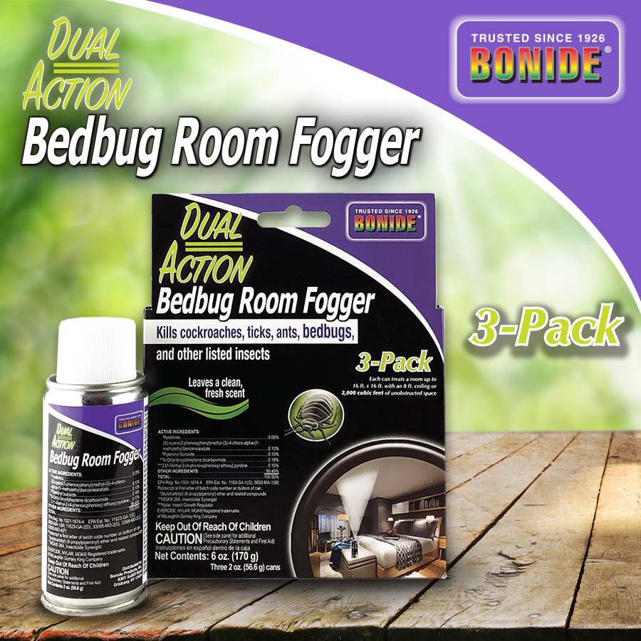 Dual-Action Bed Bug Room Fogger