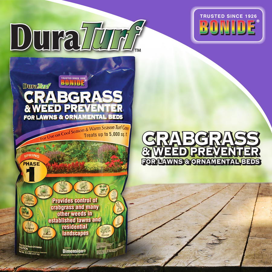 DuraTurf Crabgrass & Weed Preventer for Lawns and Ornamentals