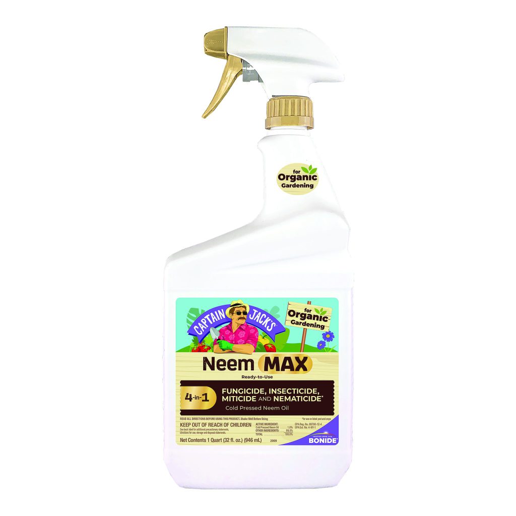 Bonide Captain Jack’s Neem Max, 32 oz Ready-to-Use Spray Cold Pressed Neem Oil