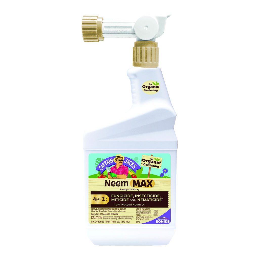 Bonide Captain Jack’s Neem Max, 16 oz Ready-to-Spray Cold Pressed Neem Oil